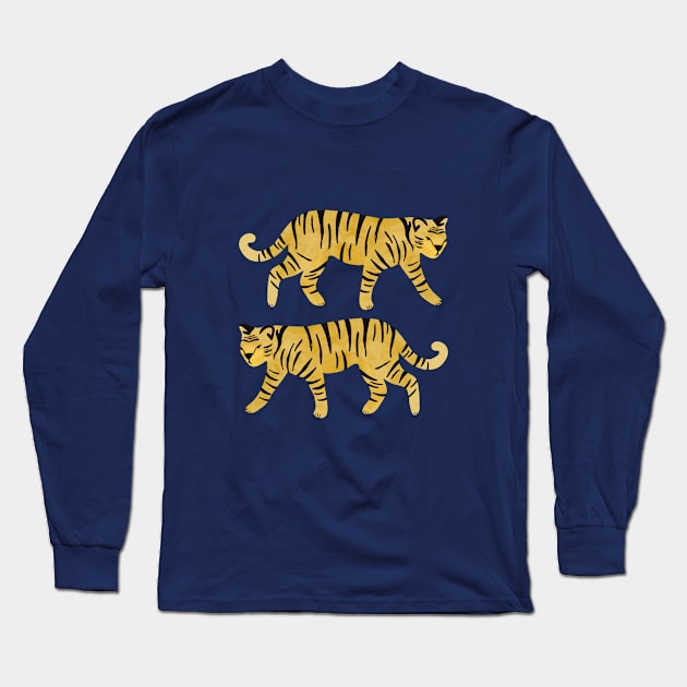 Tigers Long Sleeve T-Shirt by chiarodiluna